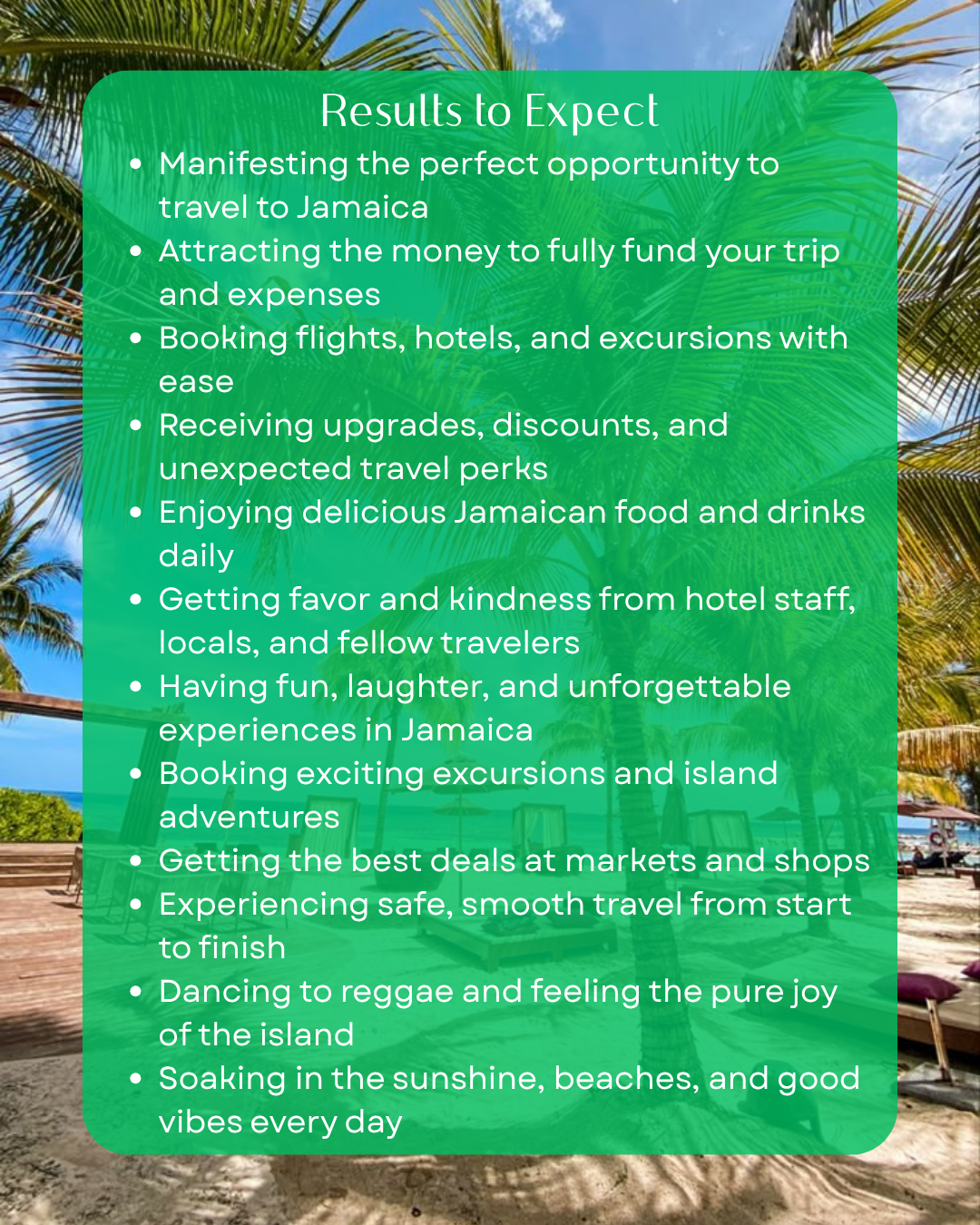 Jamaica Travel Subliminal