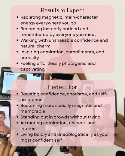 Main Character Energy Subliminal: All Eyes On You + Attention Frequency