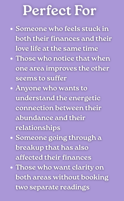 Money & Love Reading