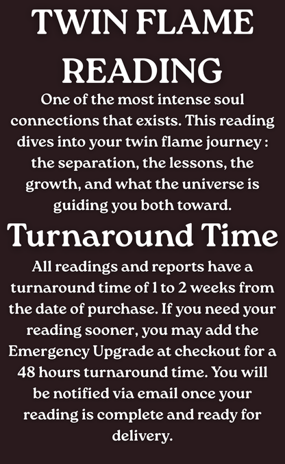 Twin Flame Reading