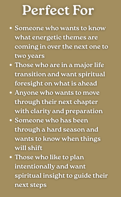 2026/2027 Year Reading