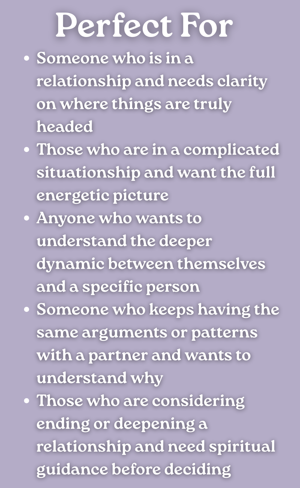 Relationship Reading
